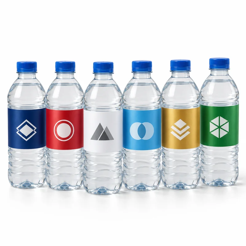 Custom logo bottled water